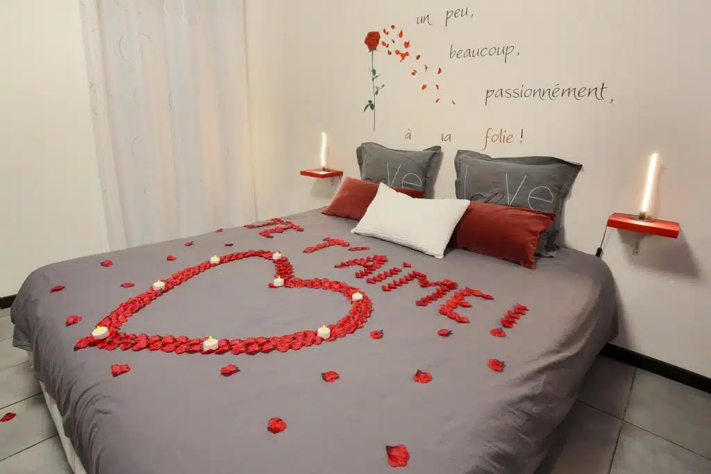 love hotel Toulouse Chambre avec jacuzzi privatif